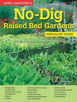 cover image of Home Gardener's No-Dig Raised Bed Gardens